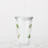 赤面ピンクフローラ感謝していユー先生ギフト アクリルタンブラー (右)