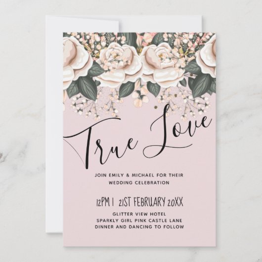 赤面ピンクフローラ結婚セージ予算 (正面)