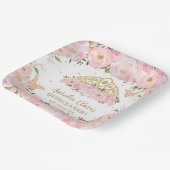 赤面ピンクフローラ蝶ティアラキンセアニラP ペーパープレート (傾斜あり)