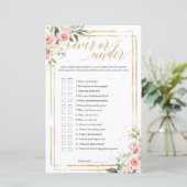 赤面ピンクフローラ金ゴールドフレームの上または下 (スタンド正面)