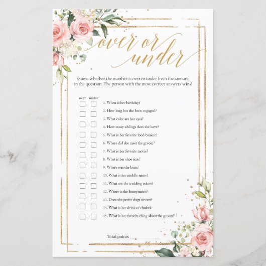 赤面ピンクフローラ金ゴールドフレームの上または下 (正面)