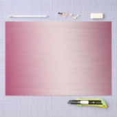 赤面ピンクブルゴーニュグラデーション 薄葉紙 (クラフト)