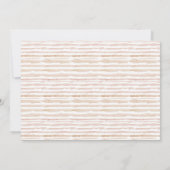 赤面ピンクホワイトカボチャフローラ日付カードを保存 サンキューカード (裏面)