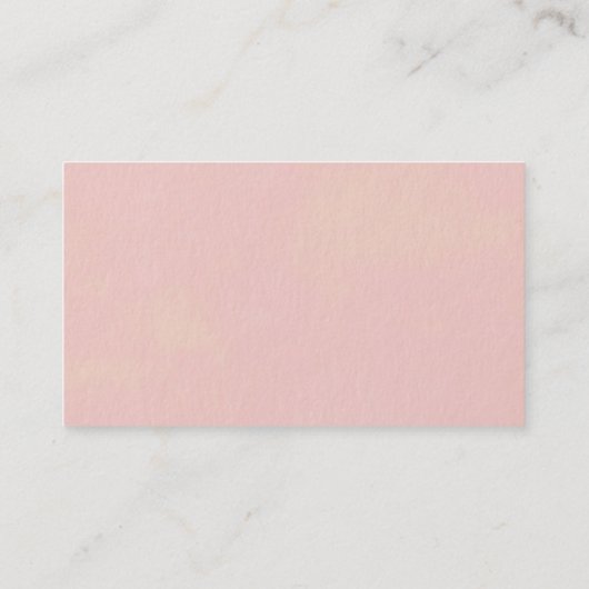 赤面ピンクボホキリン赤ちゃんシャワーおむつラッフル エンクロージャーカード (裏面)