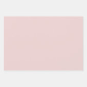 赤面ピンクボホディアクリスマスツリー ラッピングペーパーシート (正面2)