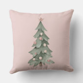 赤面ピンクボホディアツリー クッション (裏面)