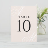 赤面ピンクミニマルモノグラエレガントム表番号 (スタンド正面)