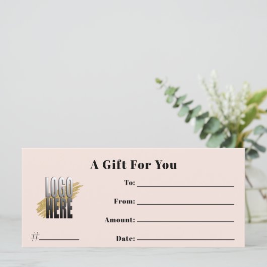 赤面ピンクロゴ商品券 (スタンド正面)