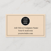 赤面ピンクロゴQRコードビジネス報酬パンチ ロイヤリティカード (裏面)