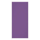 赤面ピンクローズパープルワイルドフラワー結婚ズ |メニュー ラックカード (裏面)