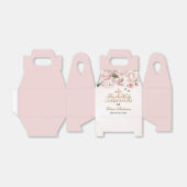 赤面ピンクローズフローラファースト・ホリー・コミューン フェイバーボックス (折り畳みなし)