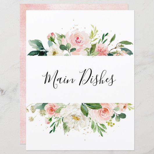 赤面ピンクローズフローラレシピ分周器 (正面/裏面)