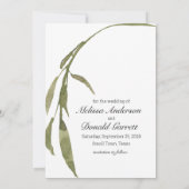 赤面ピンクローズフローラ保存日時 セーブザデート (裏面)