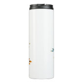 赤面ピンクローズフローラ愛は甘い タンブラー (裏面)