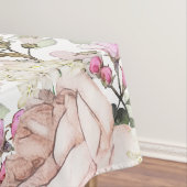 赤面ピンクローズフローラ テーブルクロス (インサイチュ)