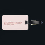 赤面ピンクローズモノグラム ラゲッジタグ<br><div class="desc">この上品なベージュクリームモノグラム荷物タグは完璧なクリスマスプレゼントを作る！あなたは、女性のためのクリスマスプレゼントアイディアを探すか、女性のための共働きユニーククリスマスプレゼントアイディアを求めるかにかかわらず、このラベルは優雅さと実用性を兼ね備えている。旅行を楽にするためにクリスマスプレゼントを探している人に理想的な、友人のためのクリスマスプレゼントアイディア、20代の女性、または10代の女の子のためのクリスマスプレゼントアイディアにも最適！</div>