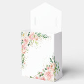 赤面ピンクローズ結婚式の引き出物ボックス フェイバーボックス (オープン)