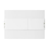 赤面ピンクローズ結婚式招待状ベリーバンド 招待状ベリーバンド (裏面例)