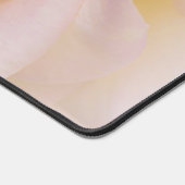 赤面ピンクローズ花びらアートデスクマットパッド デスクマット (コーナー)