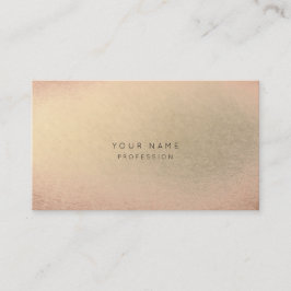 赤面ピンクローズ金ゴールドシャンペーンミニマルスキン美しい 予約カード