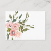 赤面ピンクローゼスは何人のキスブライダルゲーム エンクロージャーカード (裏面)