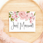 赤面ピンクローゼスフローラたった今結婚しました