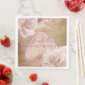 赤面ピンクローゼス金ゴールドキンセアニラオンパーチメント (インサイチュ)