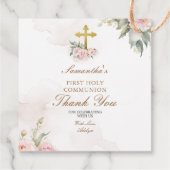 赤面ピンクローゼズホーリーコミュニオンサンキューラベル フェイバータグ (裏面)