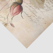 赤面ピンクローゼズヴィンテージフローラデクページ 薄葉紙 (詳細)