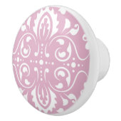 赤面ピンクヴィンテージセラミックノブ セラミックノブ (右)