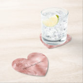 赤面ピンク動物 ペーパーコースター (インサイチュ)