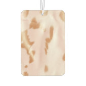 赤面ピンク女性のカーボーイコウィドモノグラム カーエアーフレッシュナー (裏面)