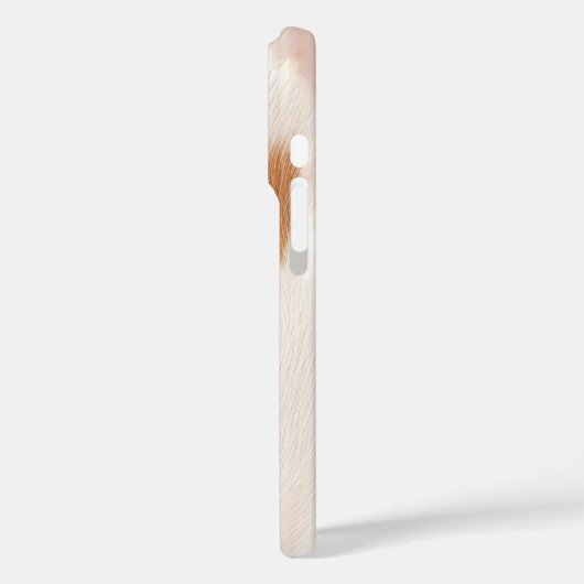 赤面ピンク女性のカーボーイコウィドモノグラム Case-Mate iPhoneケース (裏面 / 左)