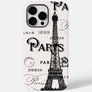 赤面ピンク書道パリフランスエッフェルタワー Case-Mate iPhone 14 PRO MAXケース