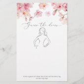 赤面ピンク桜推測ドレスブライダルゲーム (正面)