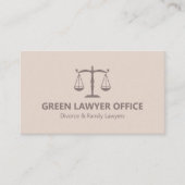 赤面ピンク法律事務所 名刺 (正面)