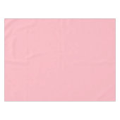 赤面ピンク無地の色 |クラシック |エレガント | テーブルクロス (正面(横))