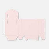 赤面ピンク無地の色 フェイバーボックス (折り畳みなし)