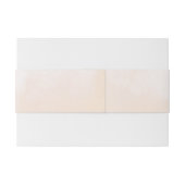 赤面ピンク牡丹ウォーター結婚カラー 招待状ベリーバンド (裏面例)