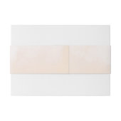 赤面ピンク牡丹ウォーター結婚カラー 招待状ベリーバンド (裏面例)