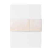 赤面ピンク牡丹ウォーター結婚カラー 招待状ベリーバンド (裏面例)