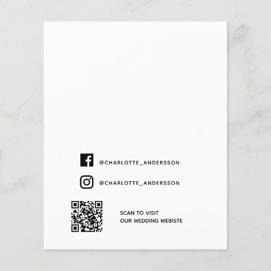 赤面ピンク白花模様ソーシャルメディ結婚アの (裏面)