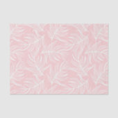 赤面ピンク白葉植物学業会社 薄葉紙 (正面)