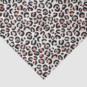 赤面ピンク白黒レオパードプリント             薄葉紙 (詳細)