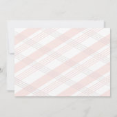 赤面ピンク結婚の投稿の更新日付を保存 セーブザデート (裏面)