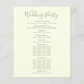 赤面ピンク結婚フローラ式プログラム (裏面)