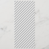 赤面ピンク結婚牡丹のメニューカード メニュー (裏面)