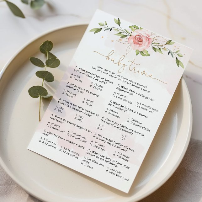 赤面ピンク緑のベビートリビアゲーム (クリエイターアップロード済み)