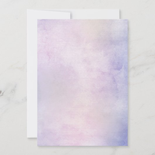 赤面ピンク花模様モダンボタニッ結婚クス セーブザデート (裏面)