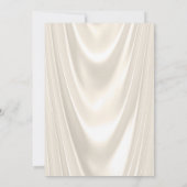 赤面ピンク金ゴールドアフリカプリンセスベビーシャワー 招待状 (裏面)